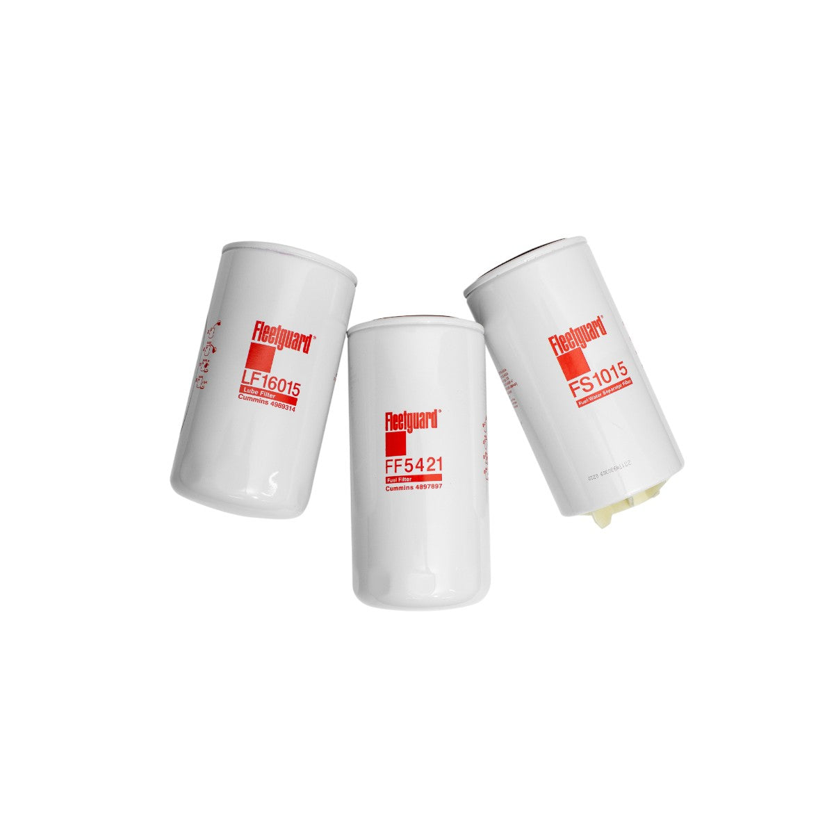 KIT DE FILTROS FLEETGUARD (LF16015+FF5421+FS1015)