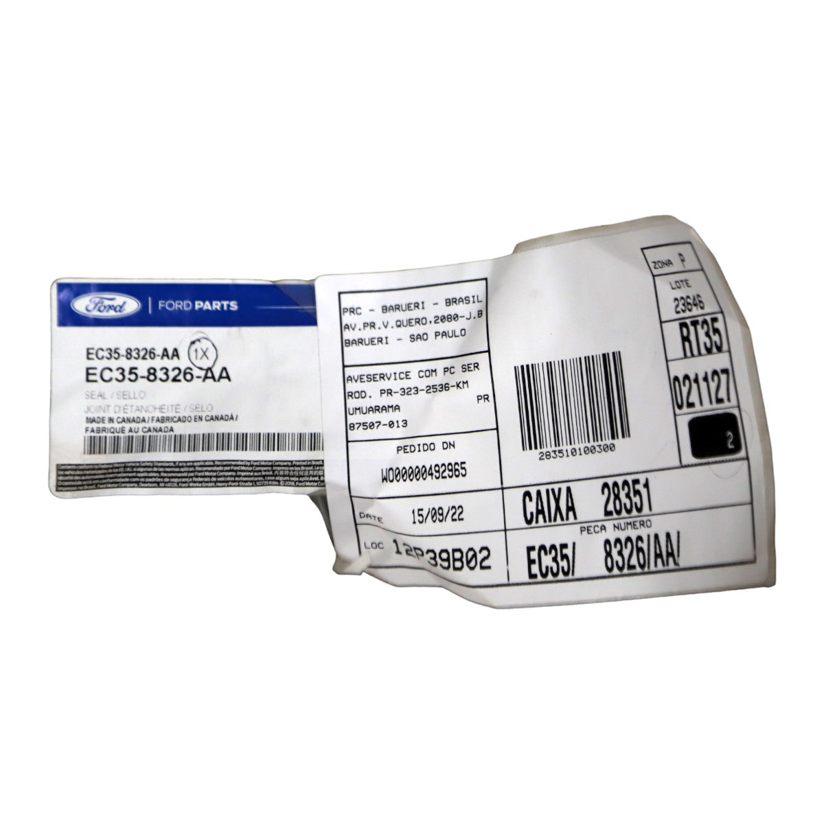 Capa Defletor Superior Radiador Cobertura F250 Original Ford