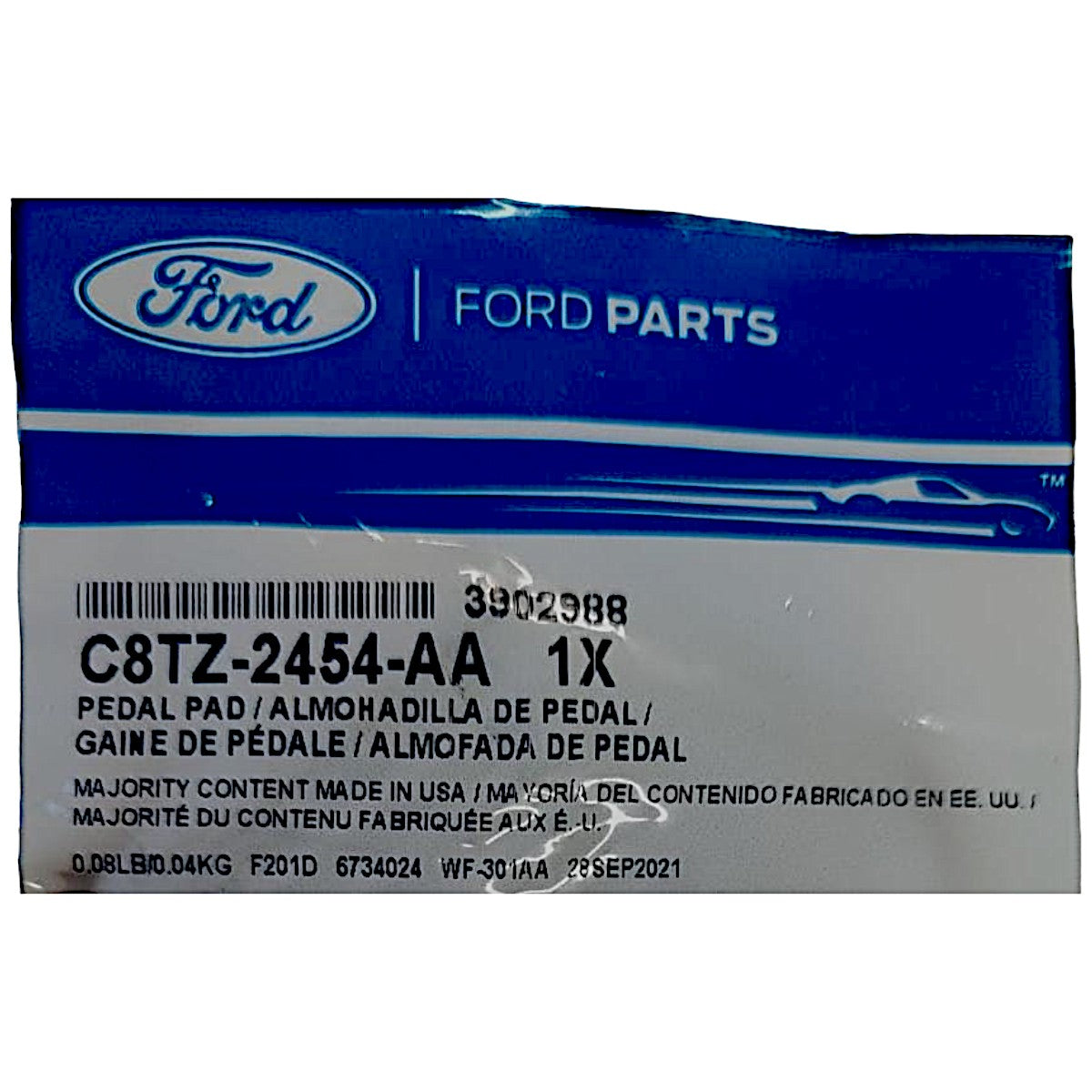 Borracha Pedal Freio e Embreagem Ford F250 F1000 Original