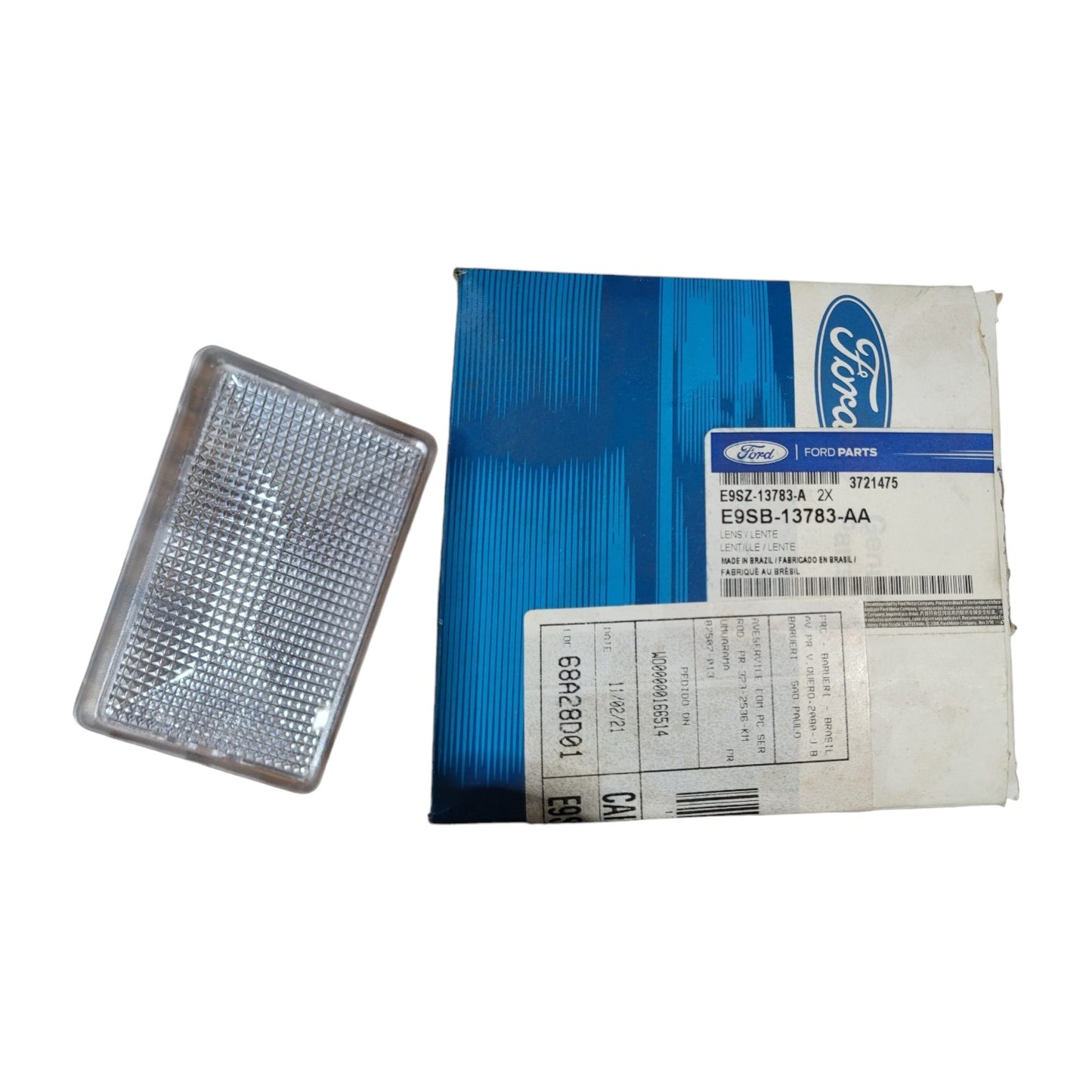 Lente da Lanterna de Teto Ford F250 F350 F4000 Original