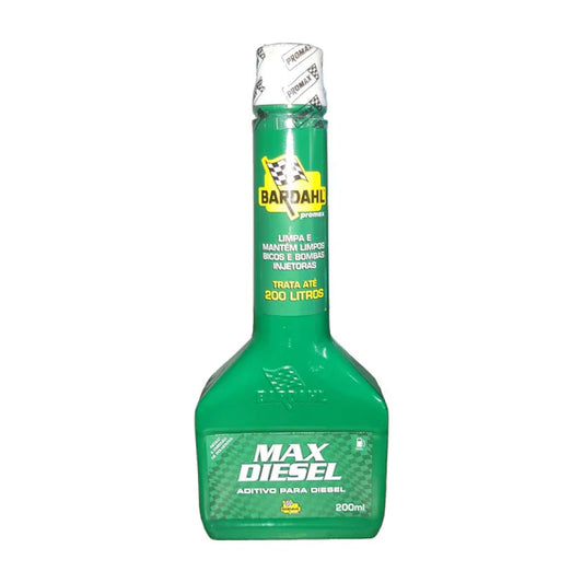 Aditivo Bardahl Max Diesel 200ml: Potência, Economia e Proteção para seu Motor