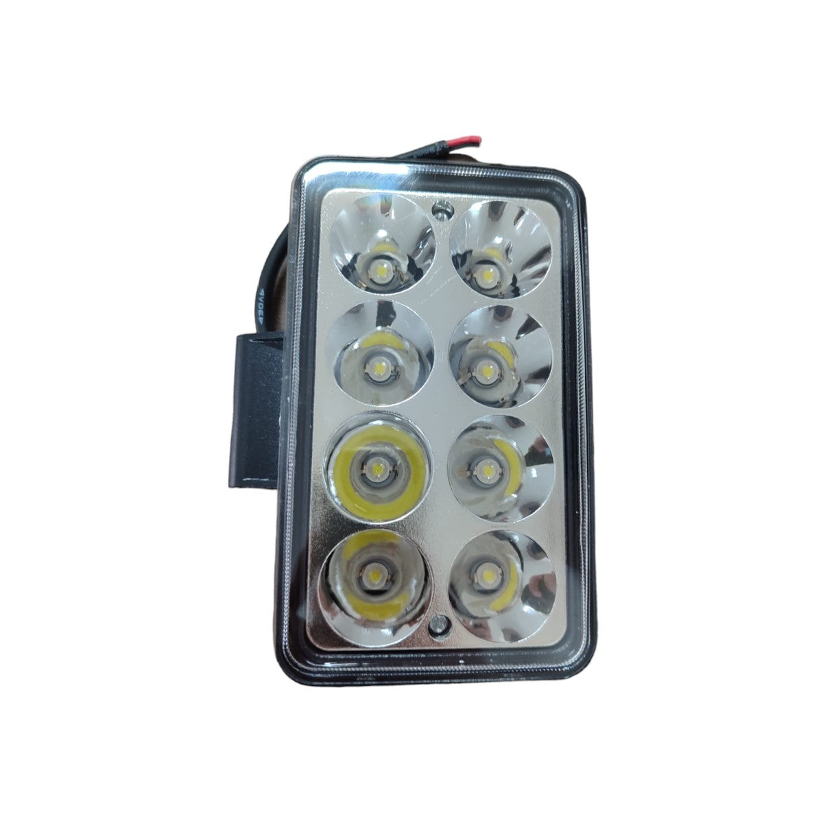 Farol Auxiliar Worklight 4x6 Polegadas Universal 8 LEDs 24W Bivolt