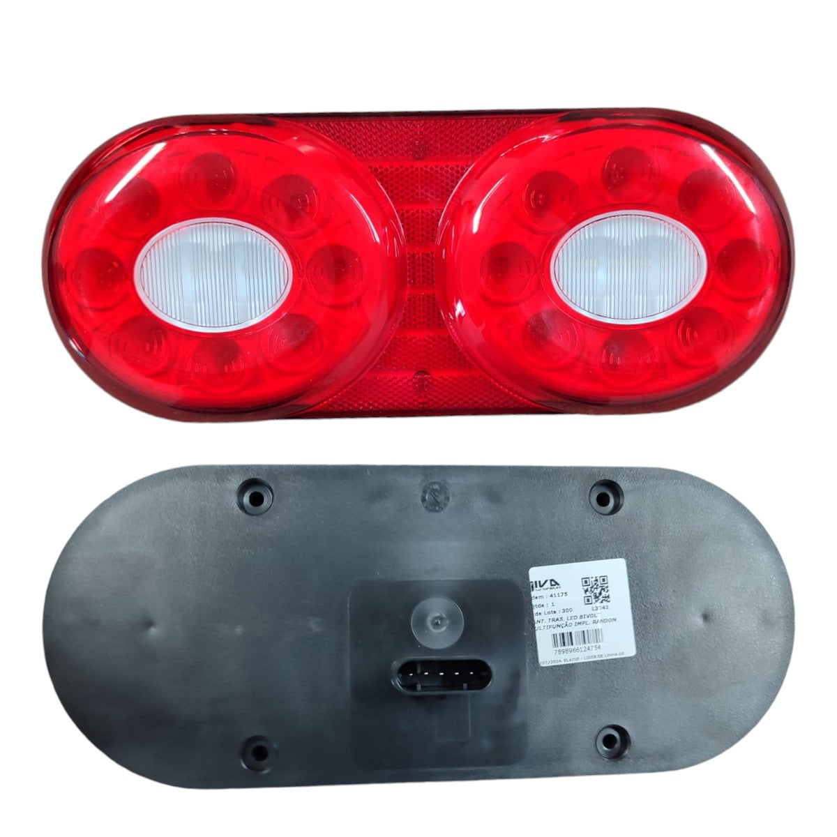 Lanterna Traseira LED Caminhão Carreta Randon Refil 12/24V