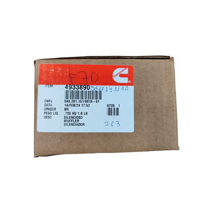 Silencioso Compressor Ar Cummins ISC 8.3 Ford