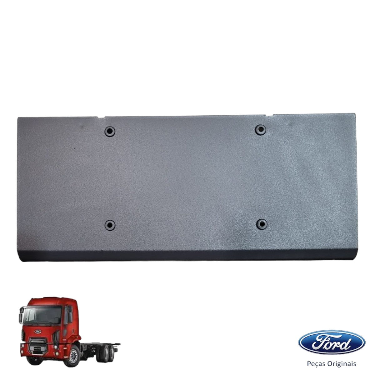 Suporte da Placa de Licença Dianteira Ford Cargo Original