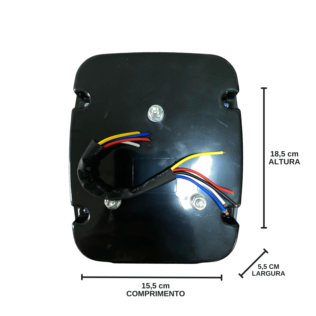 LANTERNA TRASEIRA MARMITAO LED 12/24V FORD CARGO VW DIREITA