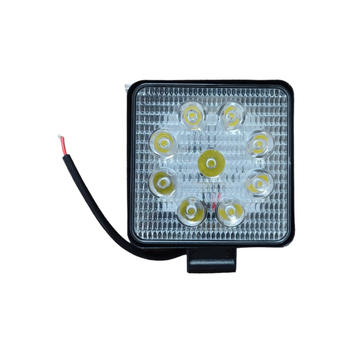 Farol Auxiliar Trabalho Retangular 8 Led 24W Trator Agro