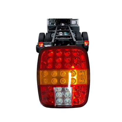 Par Lanterna Traseira Marmitão Led 12-24v Ford Cargo