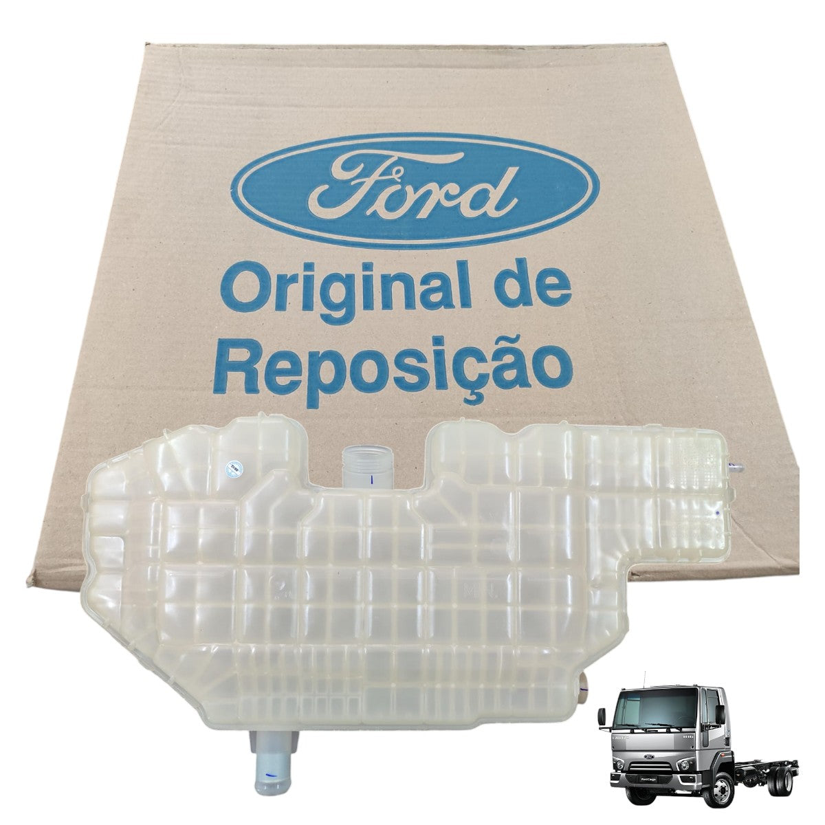 Reservatório Água Radiador Ford Cargo Original