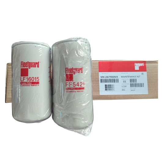 Kit Filtros (LF16015 + FF5421) Ford/VW Motor Cummins Fleetguard